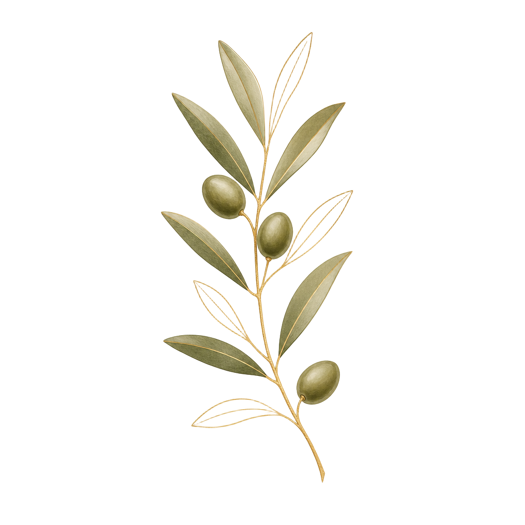 Olive branch symbol of peace and harmony